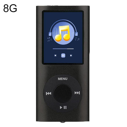 1.8 Inch Metal Mp4 Player + 16G Tf Card + Earphone + Cable - Red - With 8G Tf Card+Earphone+Cable