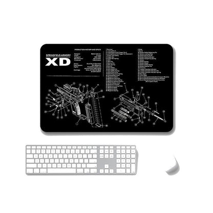2 Pack Non Slip Office Gaming Mouse Pad 2Mm - Sps-Glock