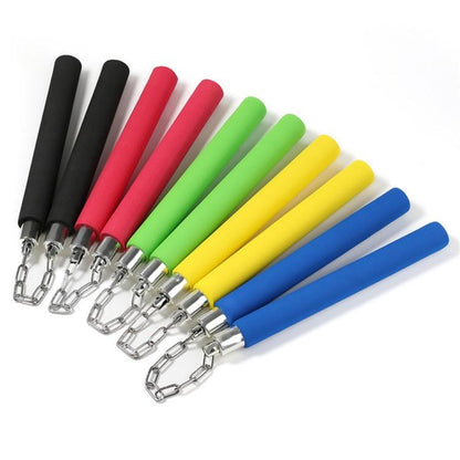 Beginner'S Sponge Nunchaku For Kids - Ideal For Training - Blue