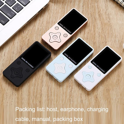 Ultra Thin Lossless Mp4 Player With Hd Video & Sound Quality - Rose Gold