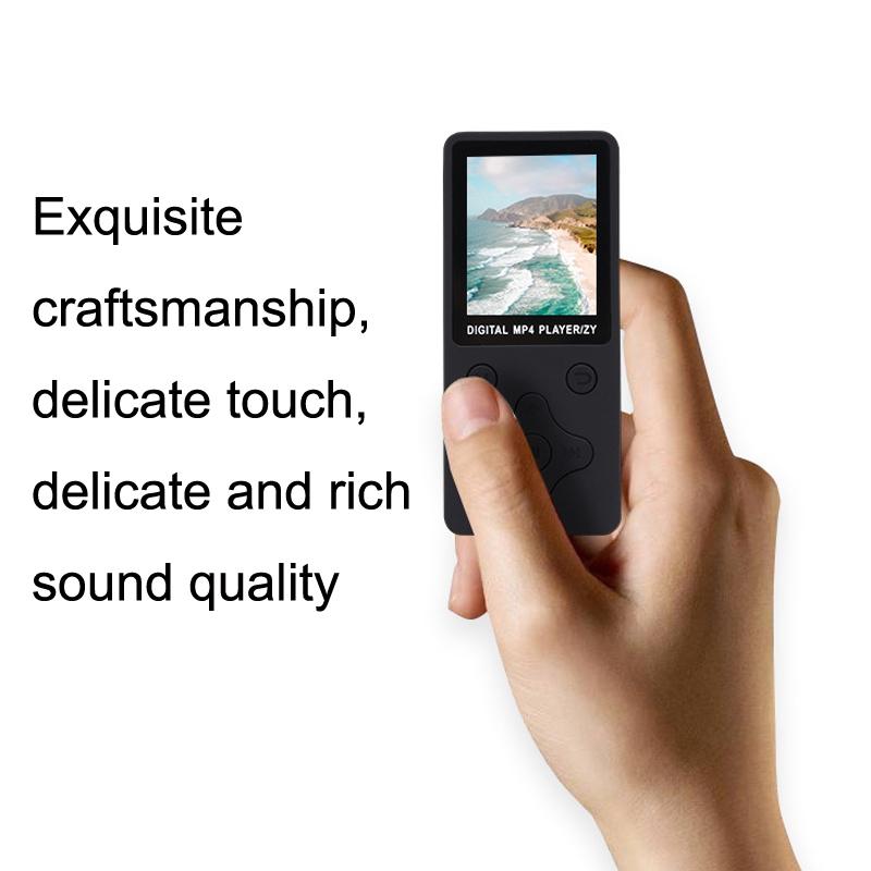 Ultra Thin Lossless Mp4 Player With Hd Video & Sound Quality - Rose Gold