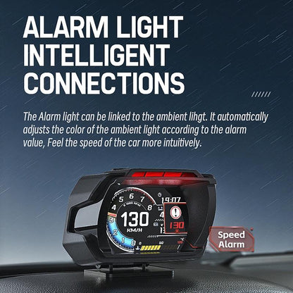 Car Obd Hud Lcd Speedometer Clear Display - Japanese Version