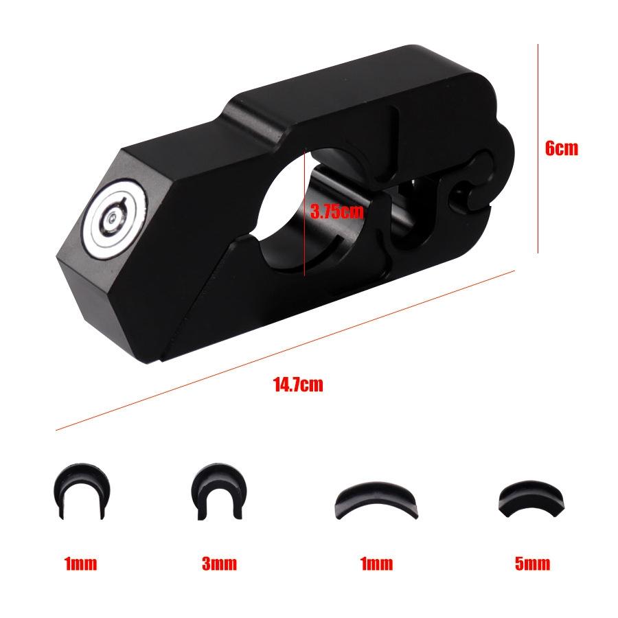 Secure your Xiaomi M365 Scooter with Handlebar Lock - Silver