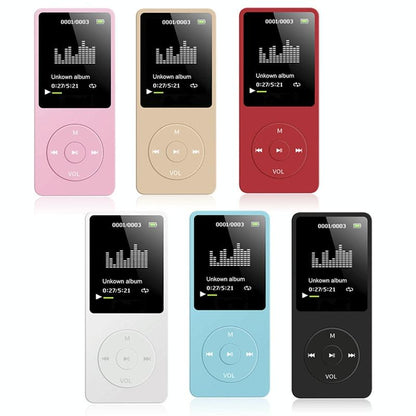 Ultra Thin Screen Mp4 Player Lossless Sound - Gold
