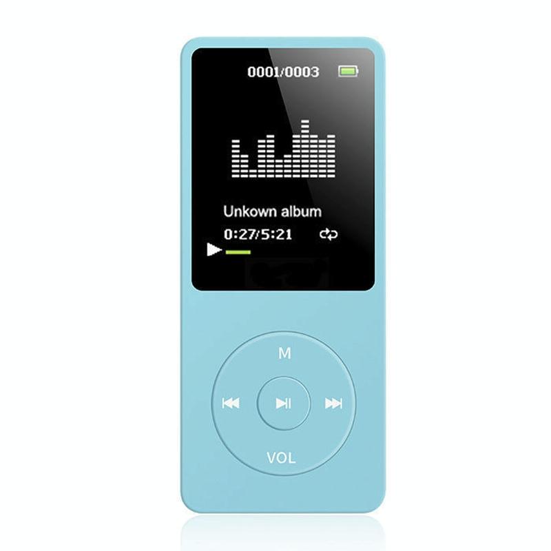 Ultra Thin Screen Mp4 Player Lossless Sound - Gold