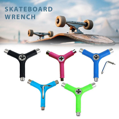 Y-shaped Skateboard Tool for Bearing Repair - Black