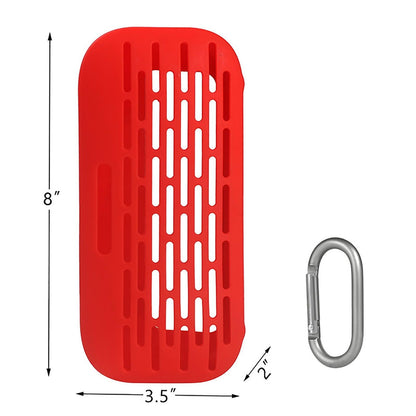 Flexible Silicone Cover for Bose Soundlink Bluetooth Speaker - Dustproof - Red