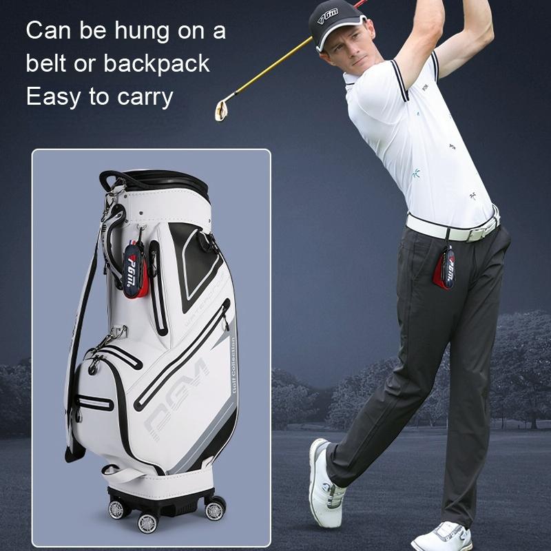 Lightweight Magnetic Golf Ball Bag - Black - Tbd0602823701D