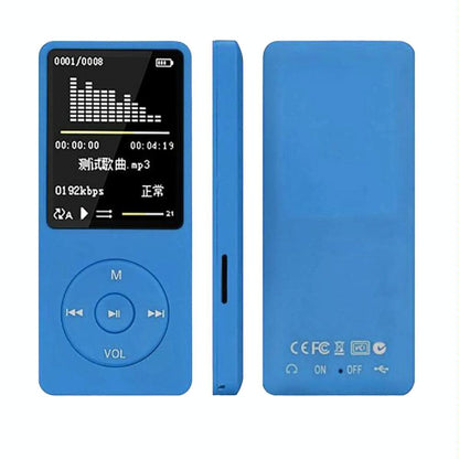 Portable Lcd Fm Radio Mp3 Mp4 Player 4Gb Memory Black - Red 4Gb