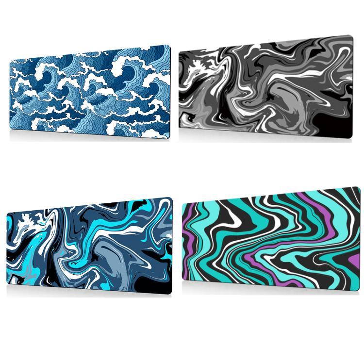 Abstract Gaming Desk Mat 300 X 600 X 2Mm - Abstract Fluid 15 - 300X600X2Mm