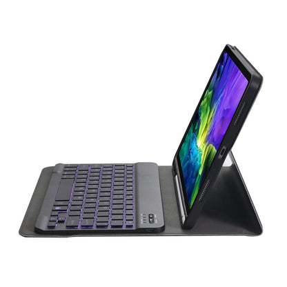 Detachable Bluetooth Keyboard Case For Ipad Pro 11 With Backlight & Pen Slot - Dark Blue