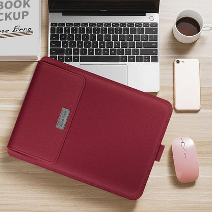 4-in-1 Computer Bracket Liner Bag - 13 / 14 Inch Storage Bag - Red