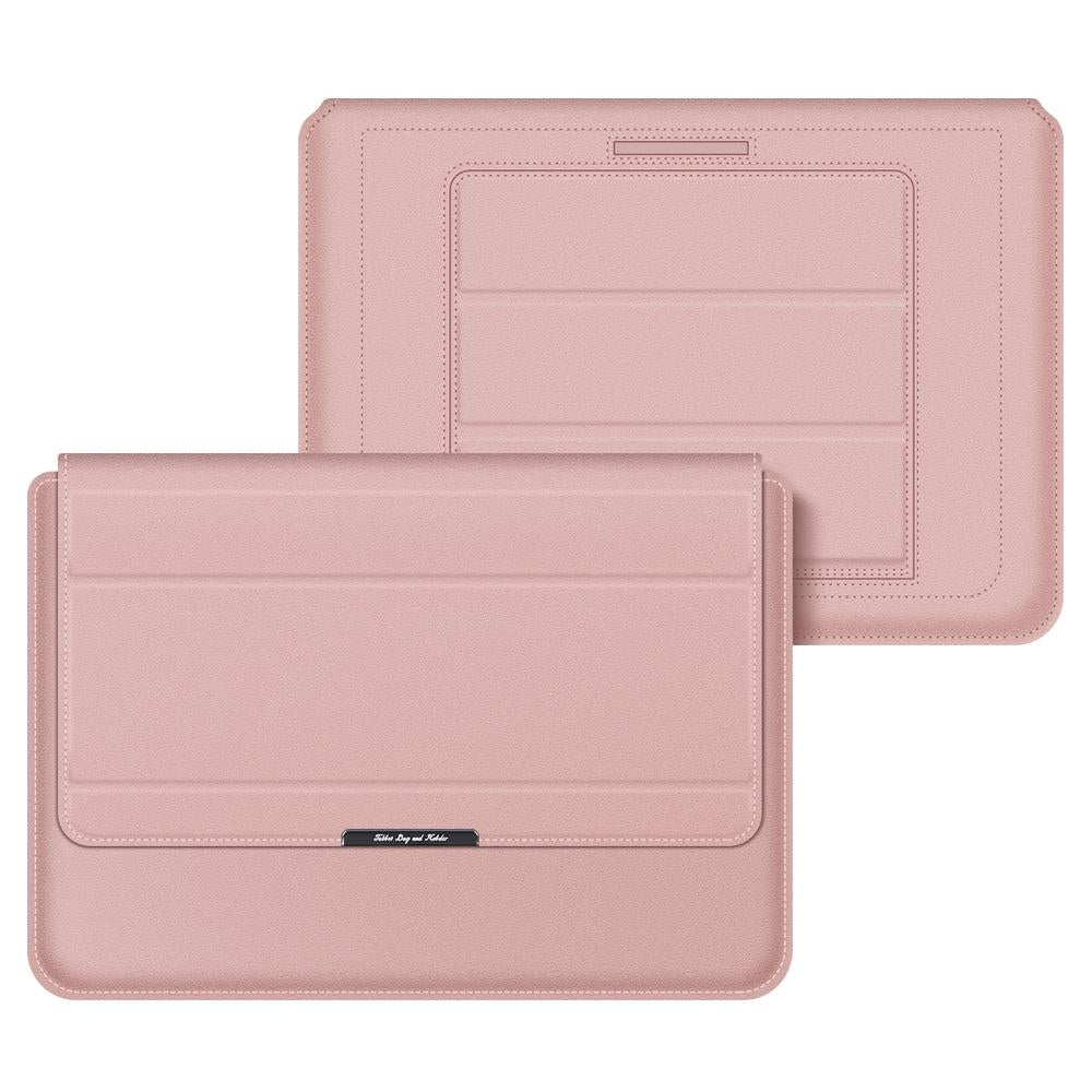 Waterproof 4-In-1 Laptop Holder With Wrist Protection - Fits 13 / 14 Inch - Rose Gold