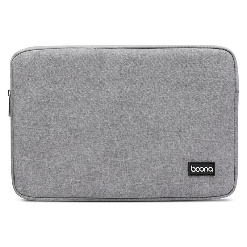 12 Inch Protective Laptop Liner Bag Cover - Gray