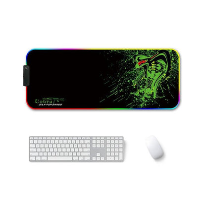 Rgb Non Slip Mouse Pad With Thermal Transfer - Ice Lend