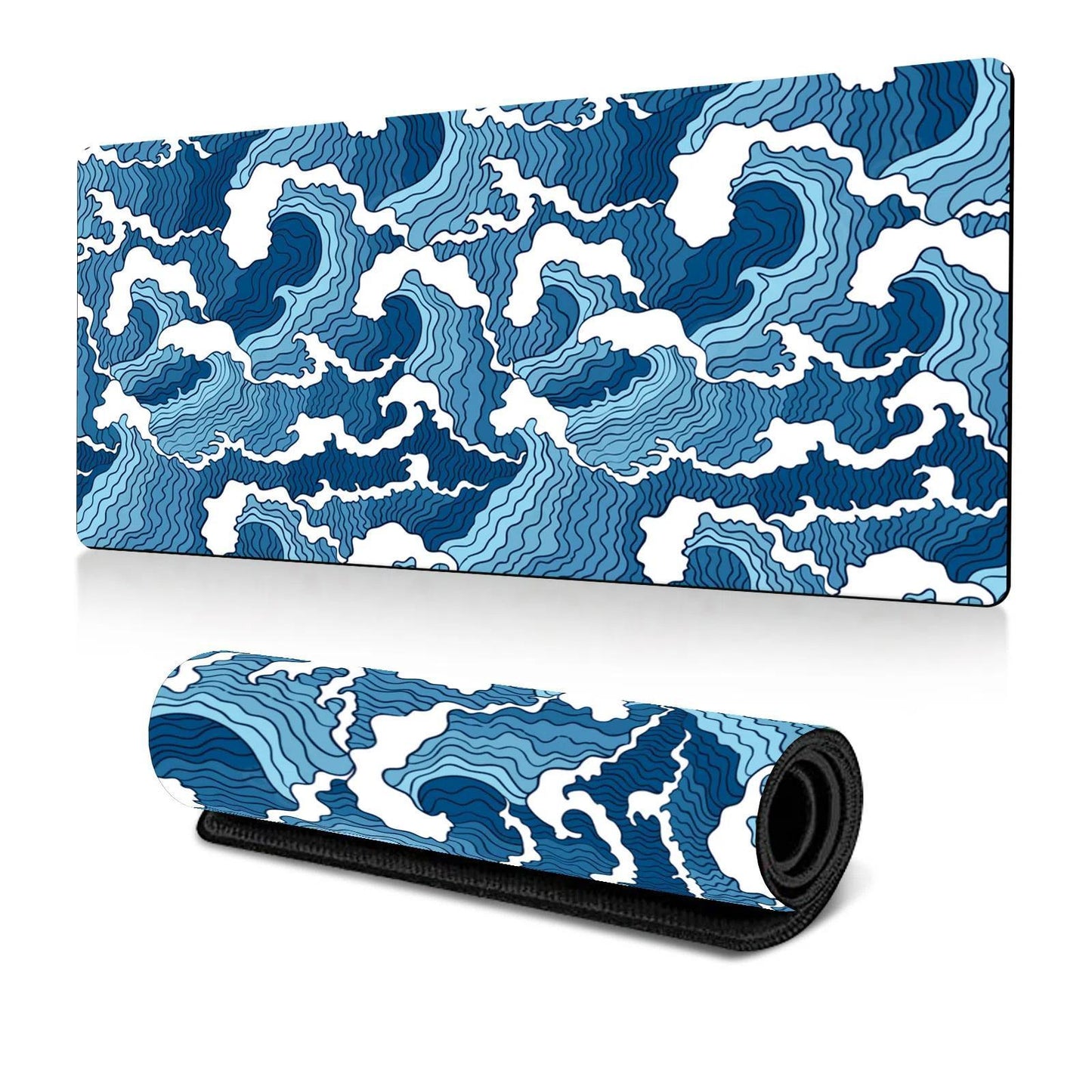 Abstract Gaming Desk Mat 300 X 600 X 2Mm - Abstract Fluid 15 - 300X800X2Mm