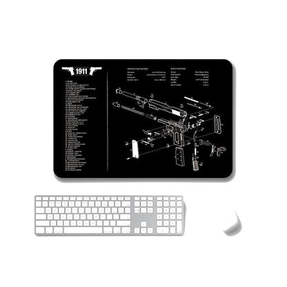 2 Pack Non Slip Office Gaming Mouse Pad 5Mm - Sps-Glock