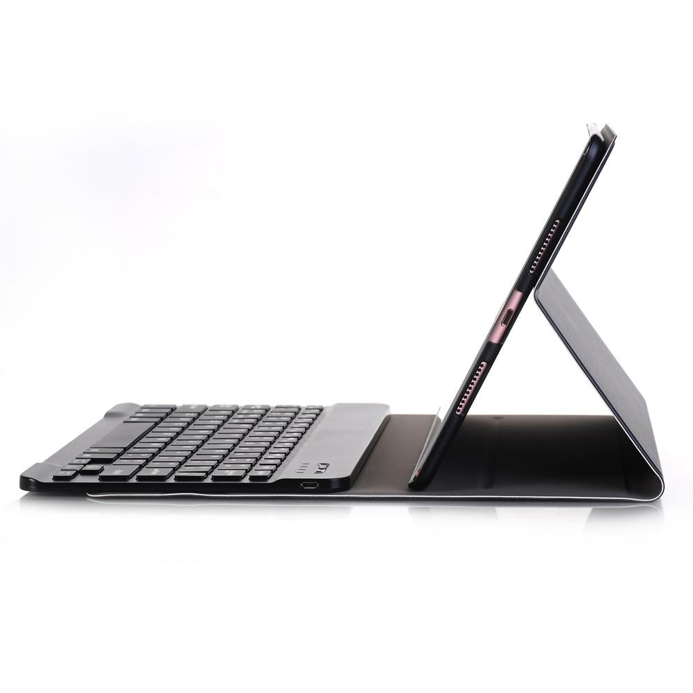 10.2 Ipad Bluetooth Keyboard Case With Stand - Ultra-Thin & Detachable - Dark Blue