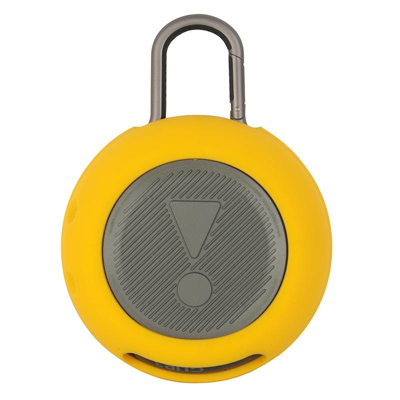 Soft Silicone Protective Cover for Jbl Clip 3 Bluetooth Speaker - Orange