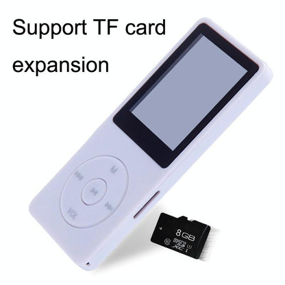Ultra Thin Screen Mp4 Player Lossless Sound - Black