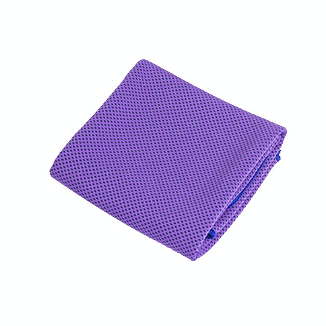 2-pack Enduring Ice Towels - Microfiber Fabric 30*100cm - Ideal for Gym and Sports - Burgundy