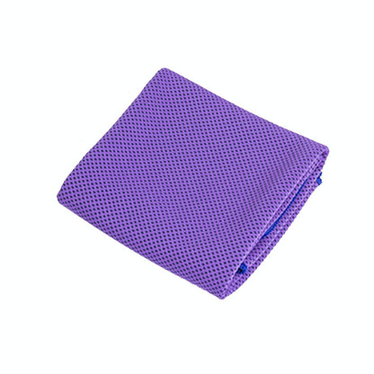 2-pack Enduring Ice Towels - Microfiber Fabric 30*100cm - Ideal for Gym and Sports - Burgundy