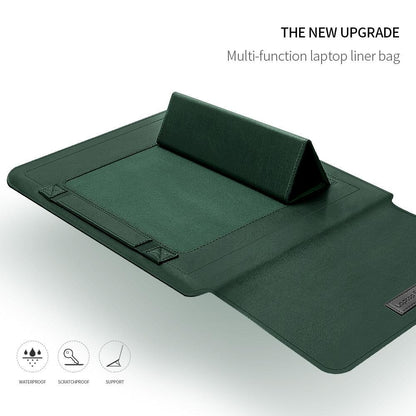 4-in-1 Computer Bracket Liner Bag - 13 / 14 Inch Storage Bag - Gray
