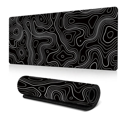 Abstract Gaming Mouse Pad 300 X 600 X 2Mm - Abstract Fluid 34 - 300X700X2Mm