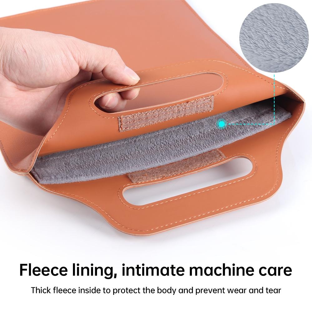 Versatile Laptop Bag with Mouse Pad Stand - Pink