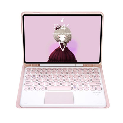 Detachable Bluetooth Keyboard Leather Case For Ipad Pro 11 - Touch Control Skin Texture Candy Colour Black - Eda001493802E