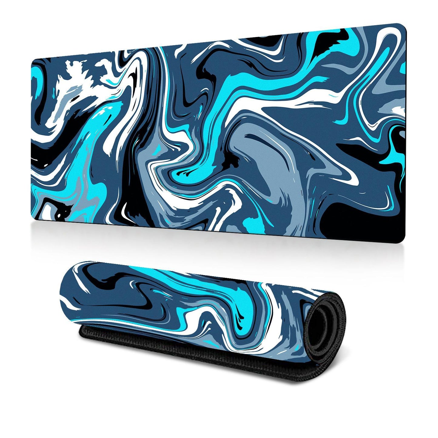 Abstract Gaming Desk Mat 300 X 600 X 2Mm - Abstract Fluid 16 - 300X700X2Mm