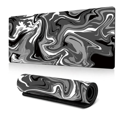 Abstract Gaming Desk Mat 300 X 600 X 2Mm - Abstract Fluid 16 - 400X900X2Mm