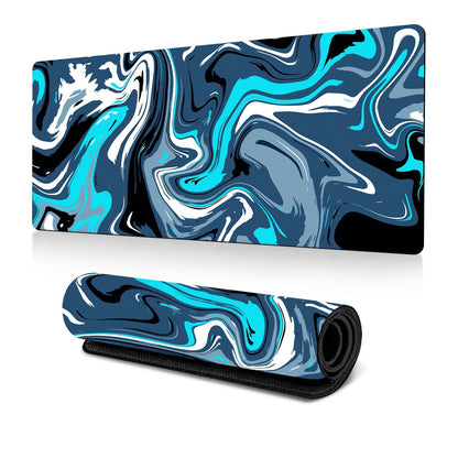Abstract Gaming Desk Mat 300 X 600 X 2Mm - Abstract Fluid 16 - 400X900X2Mm