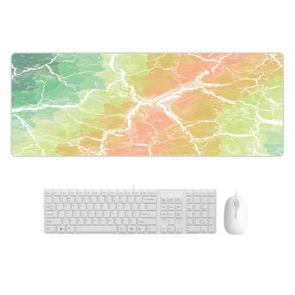 Marble Rubber Mouse Pad Durable & Stylish - Blue Marble