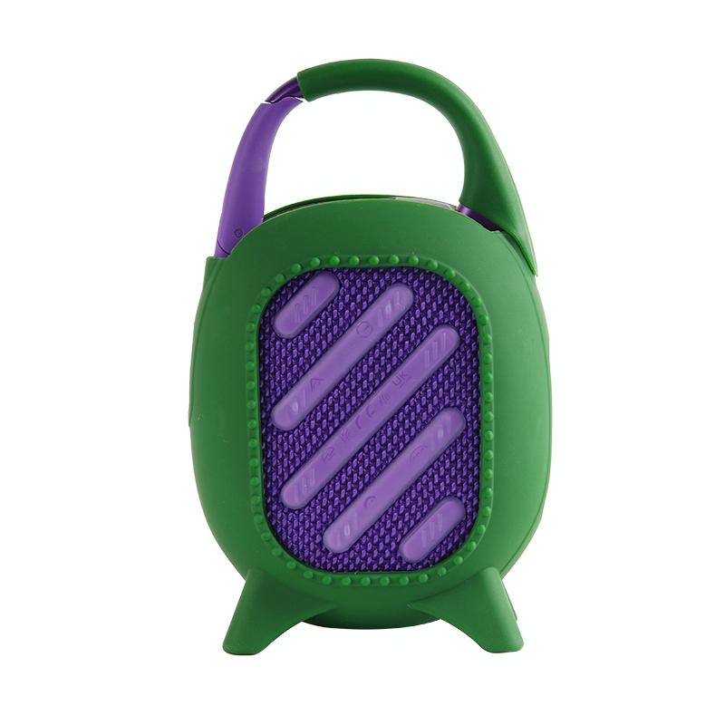 Soft Silicone Protective Case for Jbl Clip 5 Portable Speaker - Green