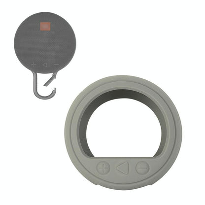 Soft Silicone Protective Cover for Jbl Clip 3 Bluetooth Speaker - Army Green