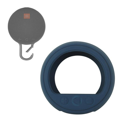 Soft Silicone Protective Cover for Jbl Clip 3 Bluetooth Speaker - Army Green