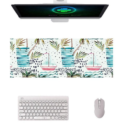 Rubber Mouse Pad For Office Learning - 6 Flamingo