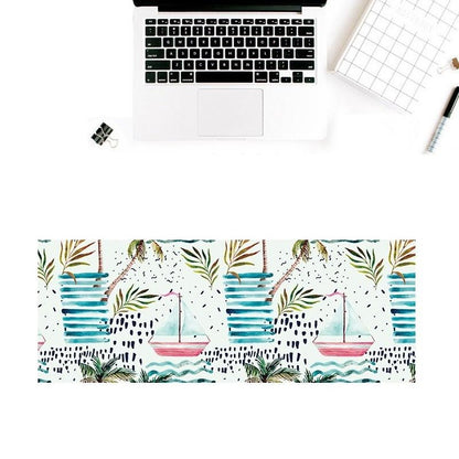 Rubber Mouse Pad For Office Learning - 6 Flamingo