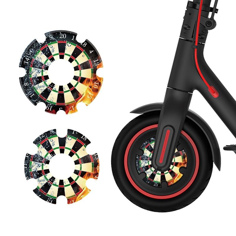 Waterproof Sticker for Xiaomi M365 Scooter Motor - 1 Pair - Colorful 6