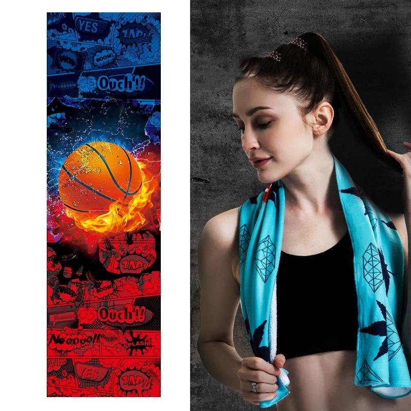 Quick Drying Cooling Towel For Outdoor Sports 100 X 30Cm - Power