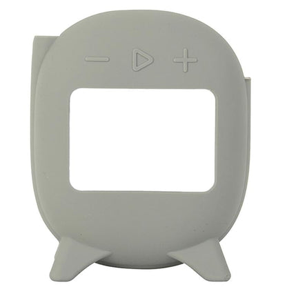 Army Green Silicone Case for Jbl Clip 4 Bluetooth Speaker - Orange
