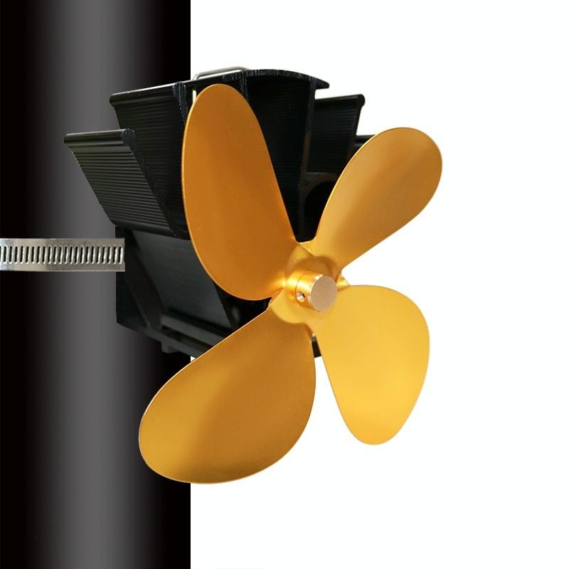 Thermodynamic Wall Mounted Fireplace Fan - no Magnets - Bronze