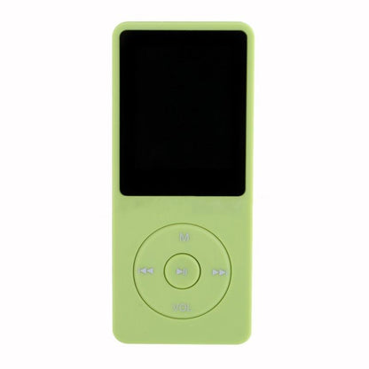 Portable Lcd Fm Radio Mp3 Mp4 Player 4Gb Memory Black - Green 4Gb