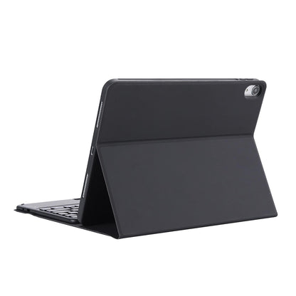 Detachable Bluetooth Keyboard Leather Case For Ipad Air 4 / 5 With Touch Control And Skin Feel Texture - Purple