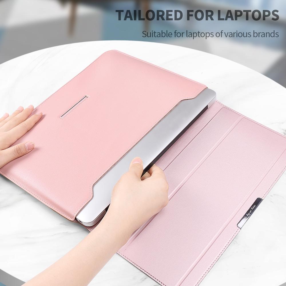 Waterproof 4-In-1 Laptop Holder With Wrist Protection - Fits 13 / 14 Inch - Dark Blue
