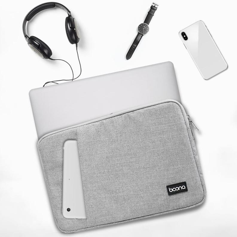 12 Inch Protective Laptop Liner Bag Cover - Lightweight Black