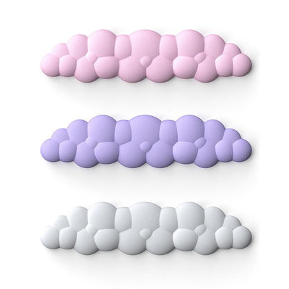Memory Foam Keyboard Wrist Rest For Office Desktop - Pink