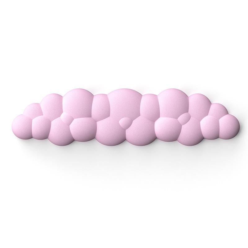 Memory Foam Keyboard Wrist Rest For Office Desktop - Pink