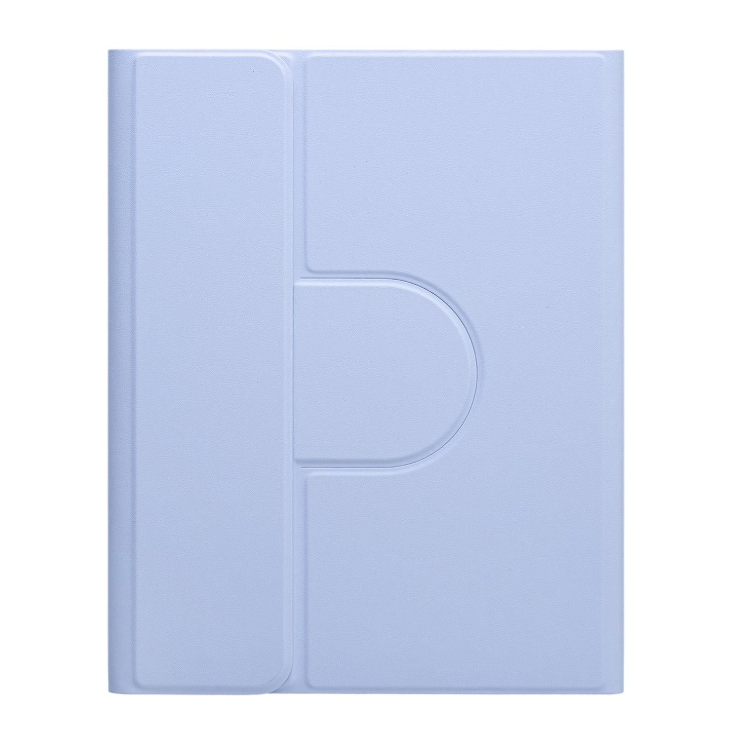 360 Degree Rotatable Bluetooth Keyboard Leather Case With Touchpad - Square Button - Lavender Purple - For Ipad 10Th Gen 10.9 2022